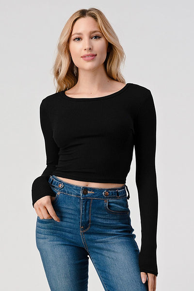 Ribbed Crop Top
