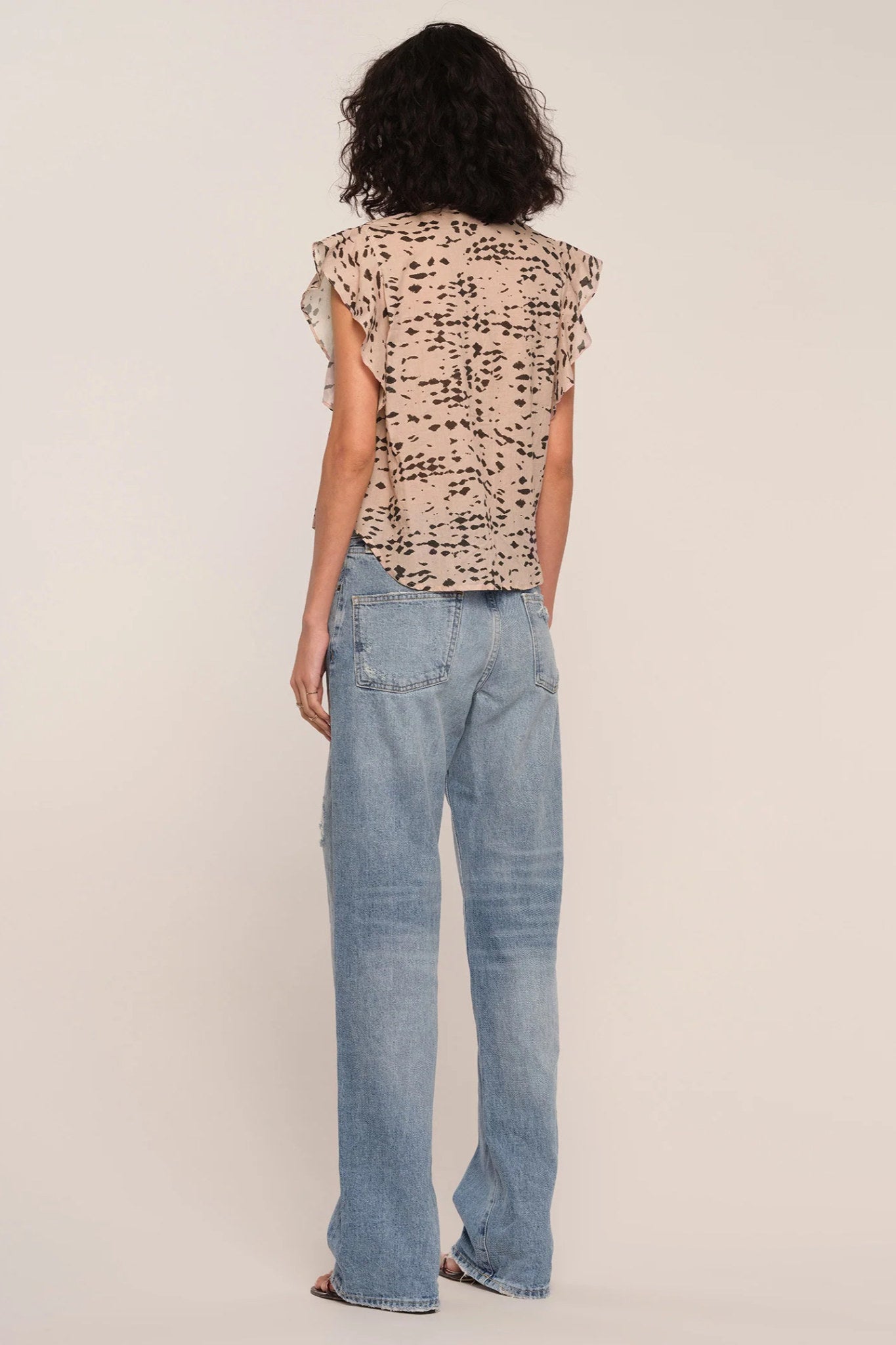 Melissa Print Top