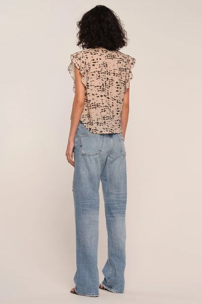 Melissa Print Top