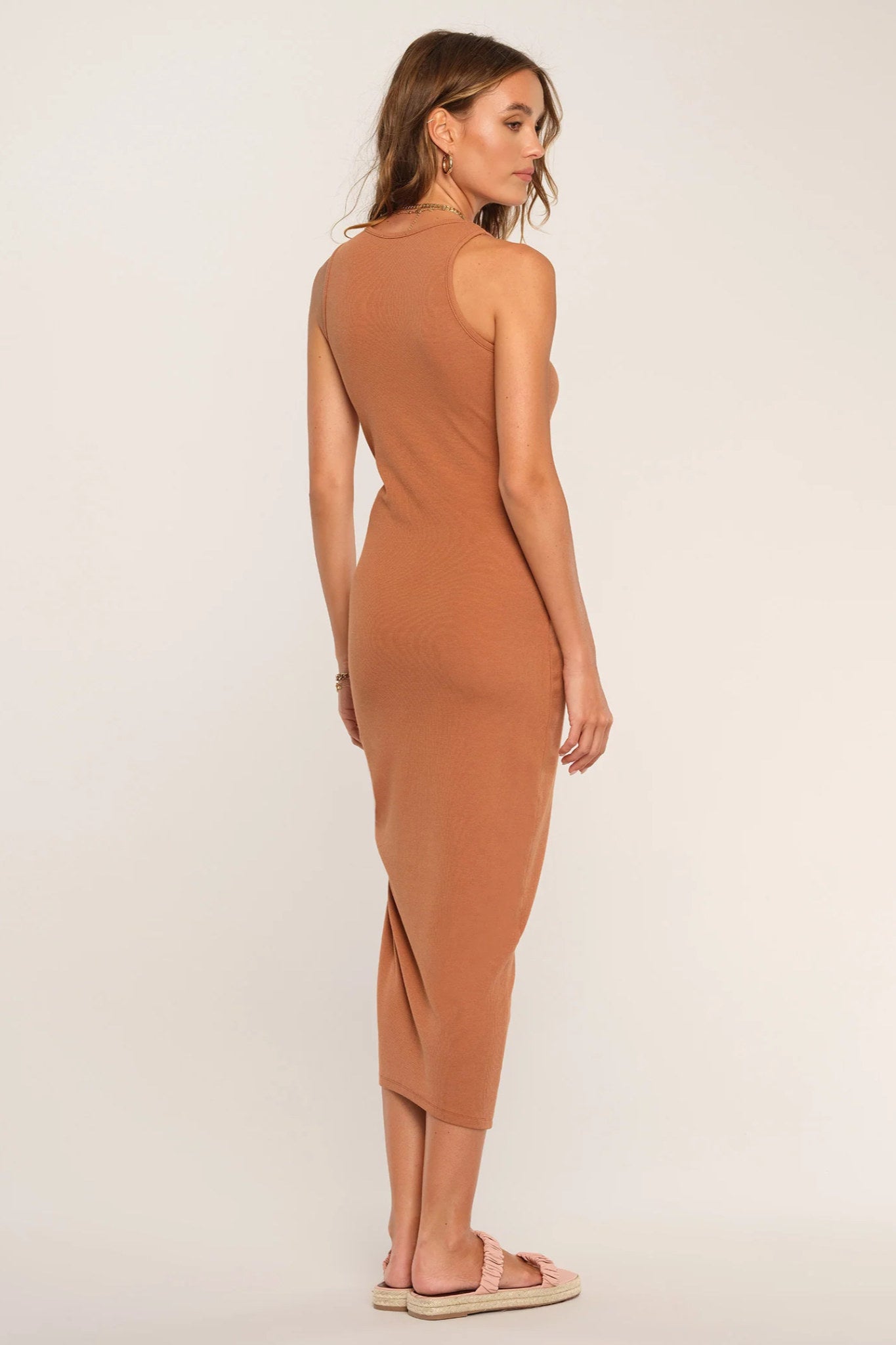 Perla Fitted Ruched Dress