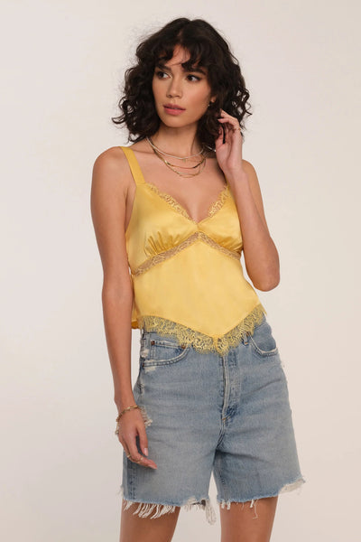 Simone Lace Trim Cami