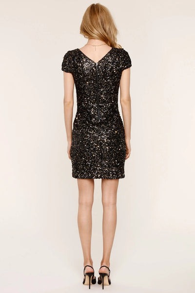 Sequin Fitted Dress