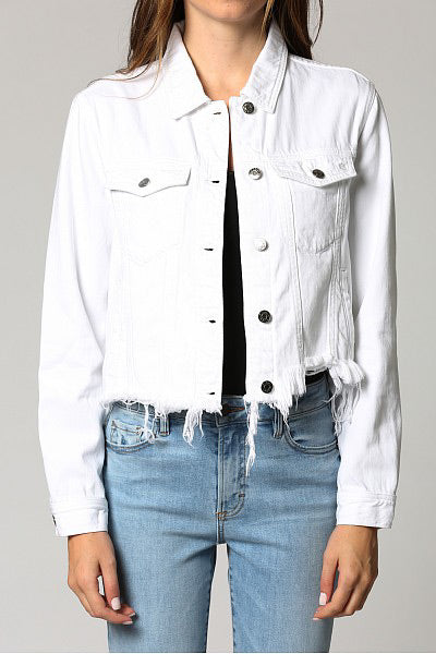 Destructed Denim Jacket