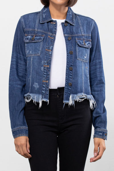 Destructed Denim Jacket