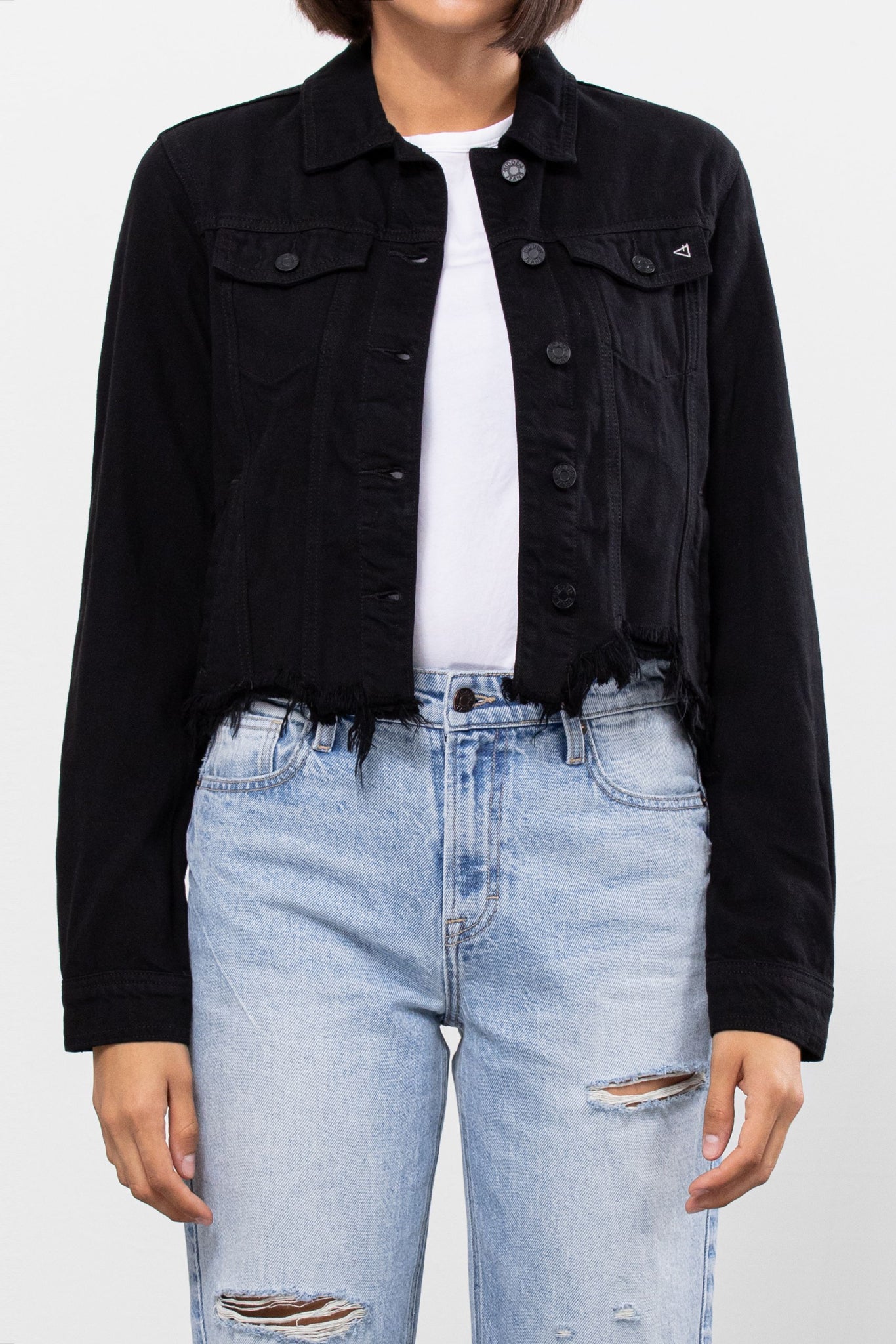 Destructed Denim Jacket
