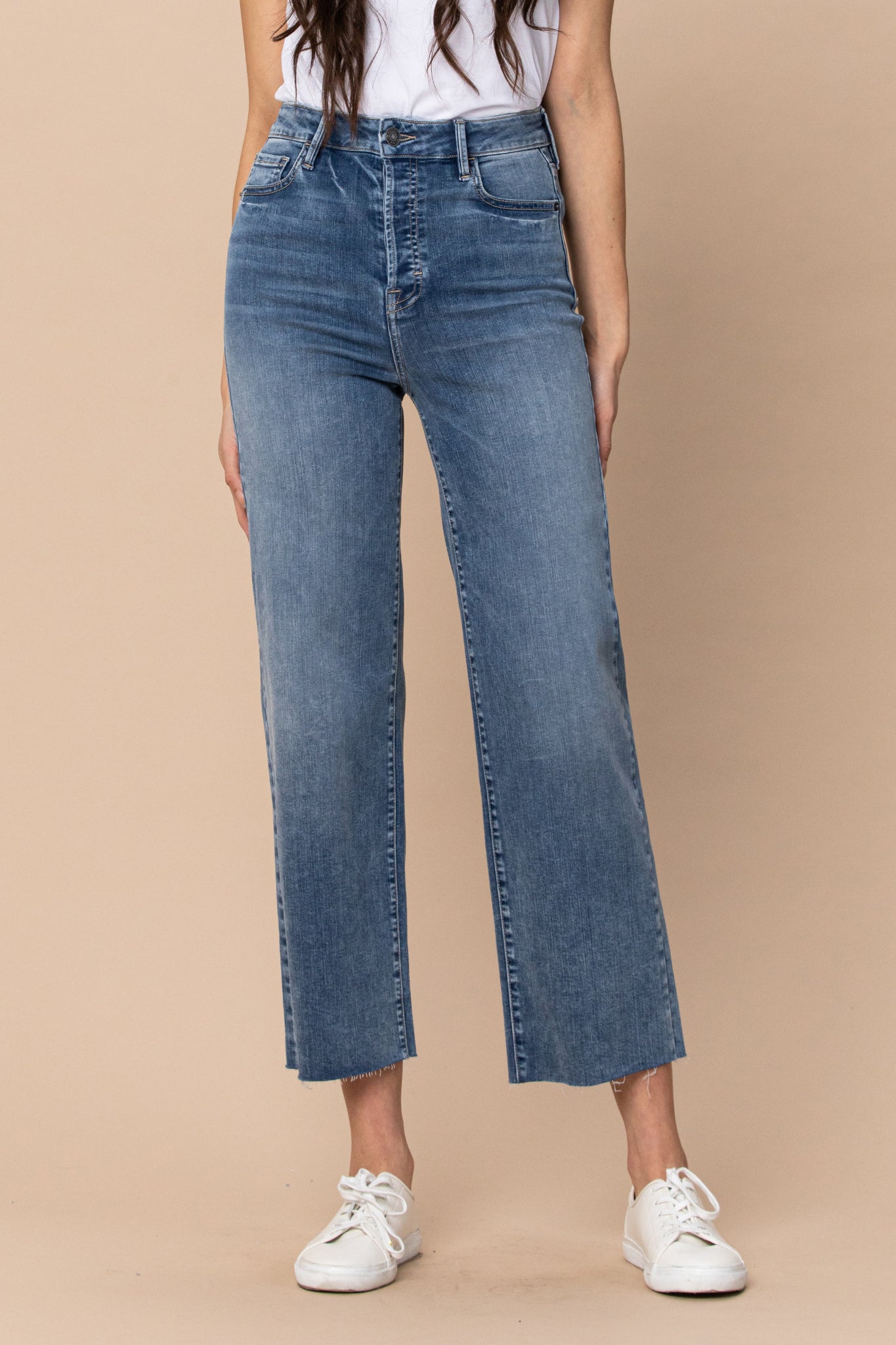 High Rise Straight Jean