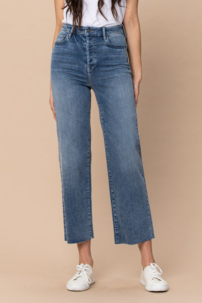 High Rise Straight Jean