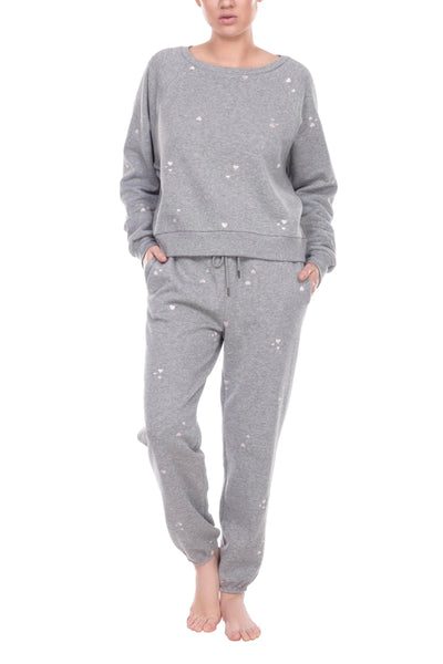 Over The Moon Heart Sweatshirt