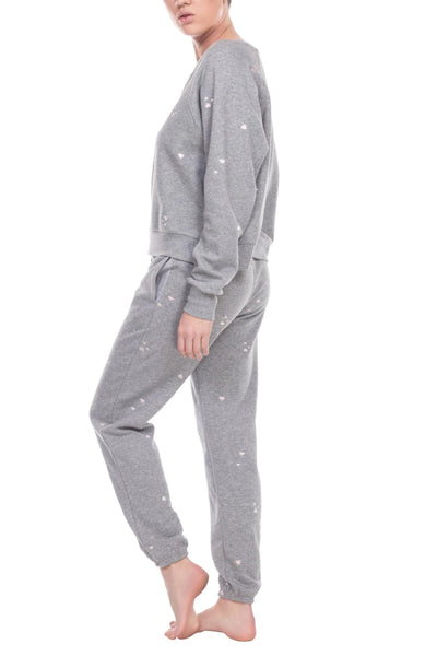 Over The Moon Heart Sweatshirt