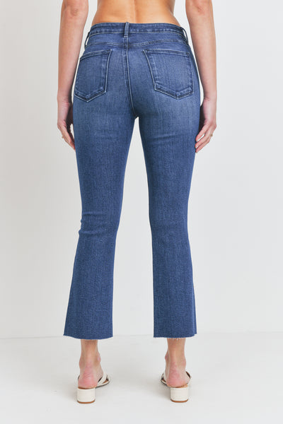 Crop Flare Denim