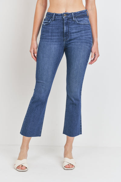 Crop Flare Denim