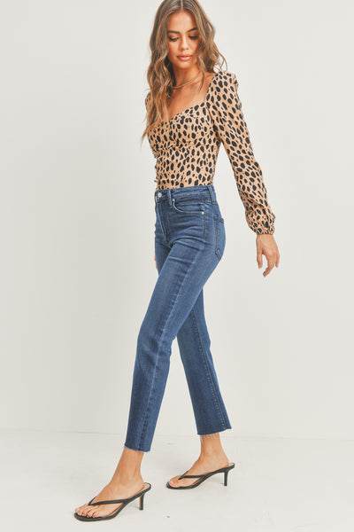Crop Flare Denim