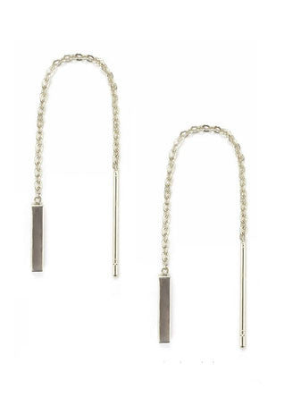 Thread Bar Earring