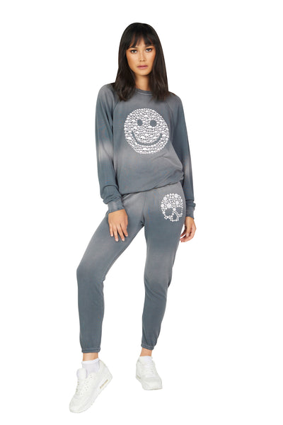 Anela Happy Skull Sweat Shirt