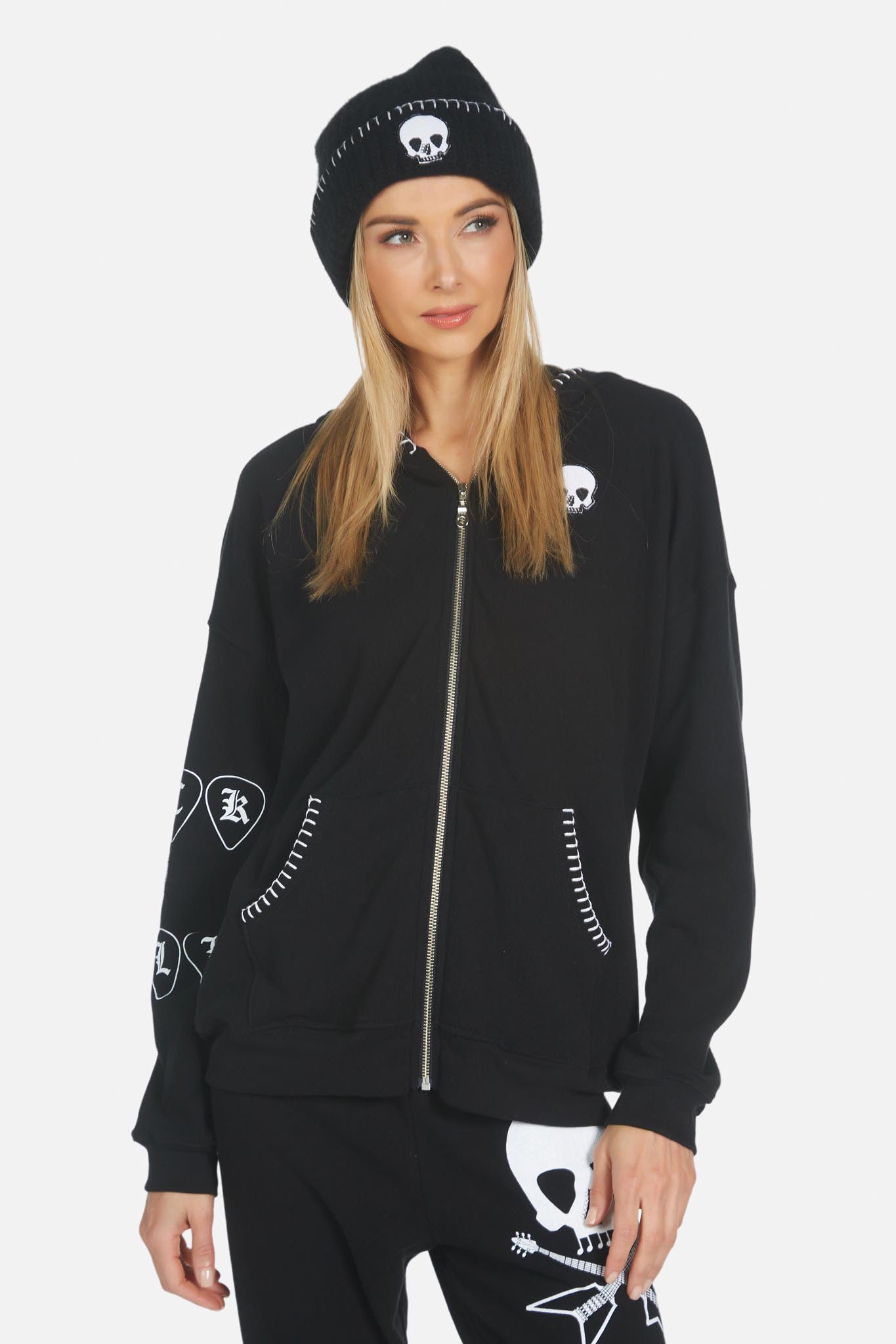 Blix Skull Cashmere Hat