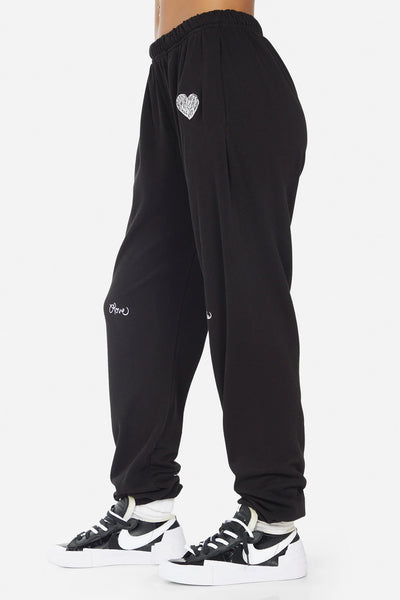 Chantria Positive Happy Face Sweat Pant