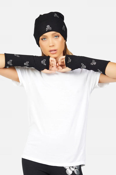 Meilani Crystal Mini Skull Arm Warmer
