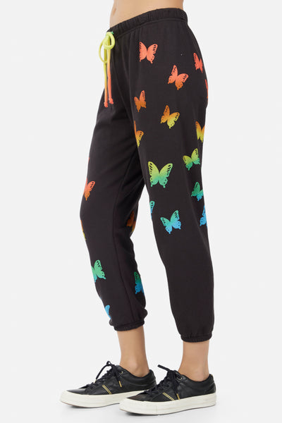 Ruth Rainbow Butterfly Sweat Pant