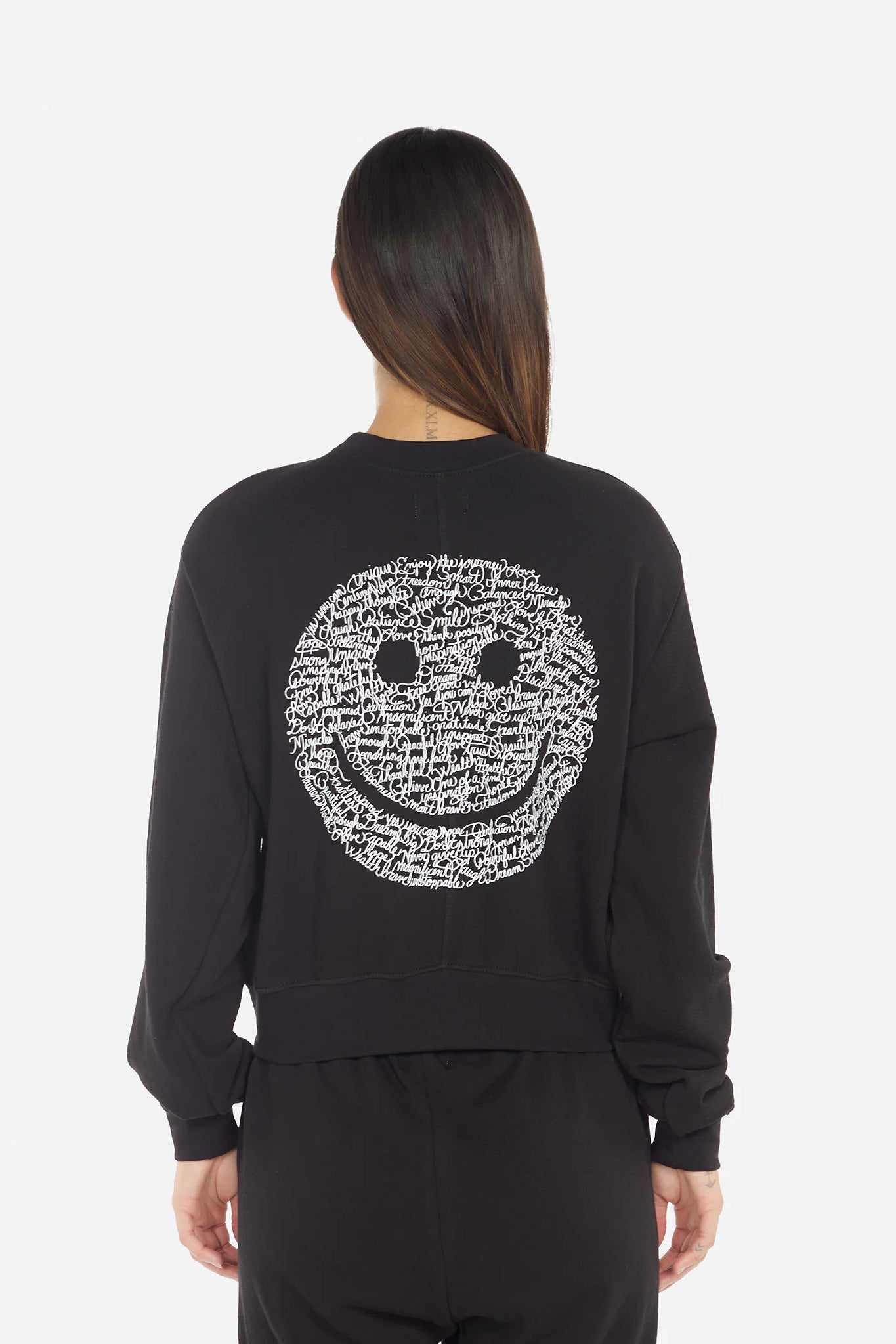 Spalding Positive Happy Face Sweatshirt