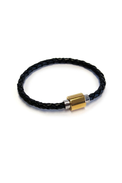 Single Magnetic Leather Bracelet