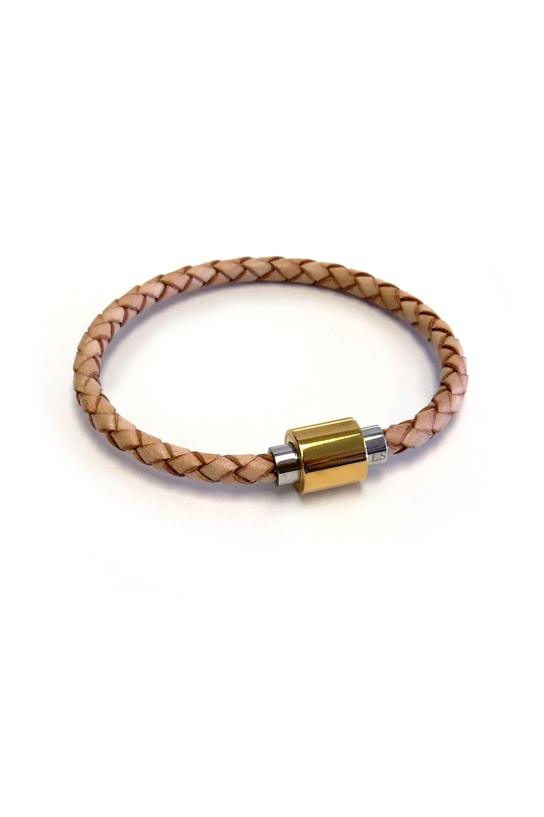 Single Magnetic Leather Bracelet