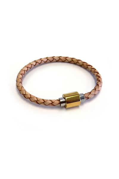 Single Magnetic Leather Bracelet