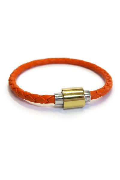 Single Magnetic Leather Bracelet