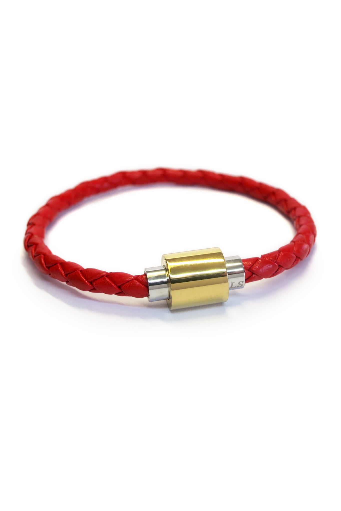 Single Magnetic Leather Bracelet