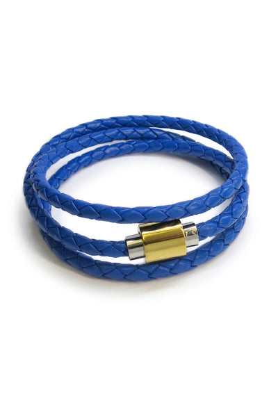Triple Wrap Leather Bracelet