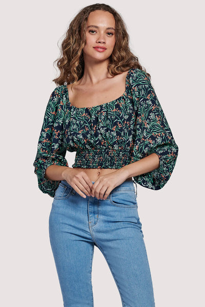 Goodnight Garden Floral Top