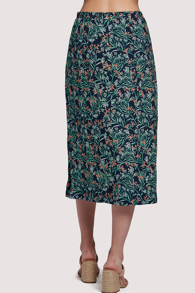 Goodnight Garden Midi Skirt