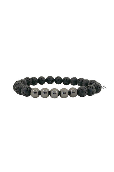 Basic Lava Men's Bracelet