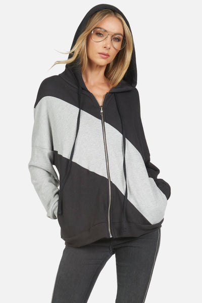 Cypress Colorblock Zip Hoodie