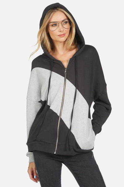 Cypress Colorblock Zip Hoodie
