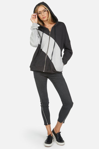 Cypress Colorblock Zip Hoodie