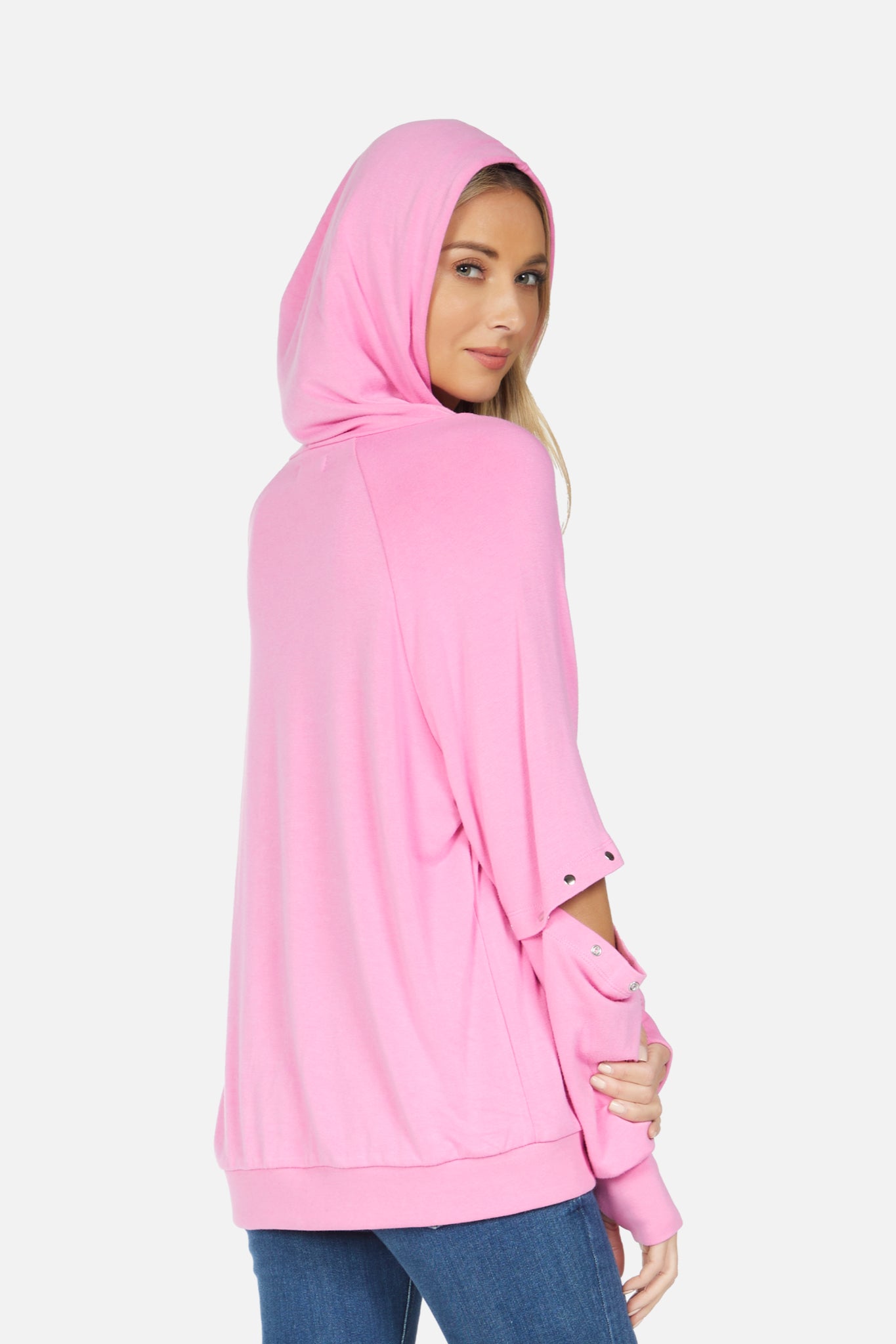 Jesse Elbow Snap Hoodie
