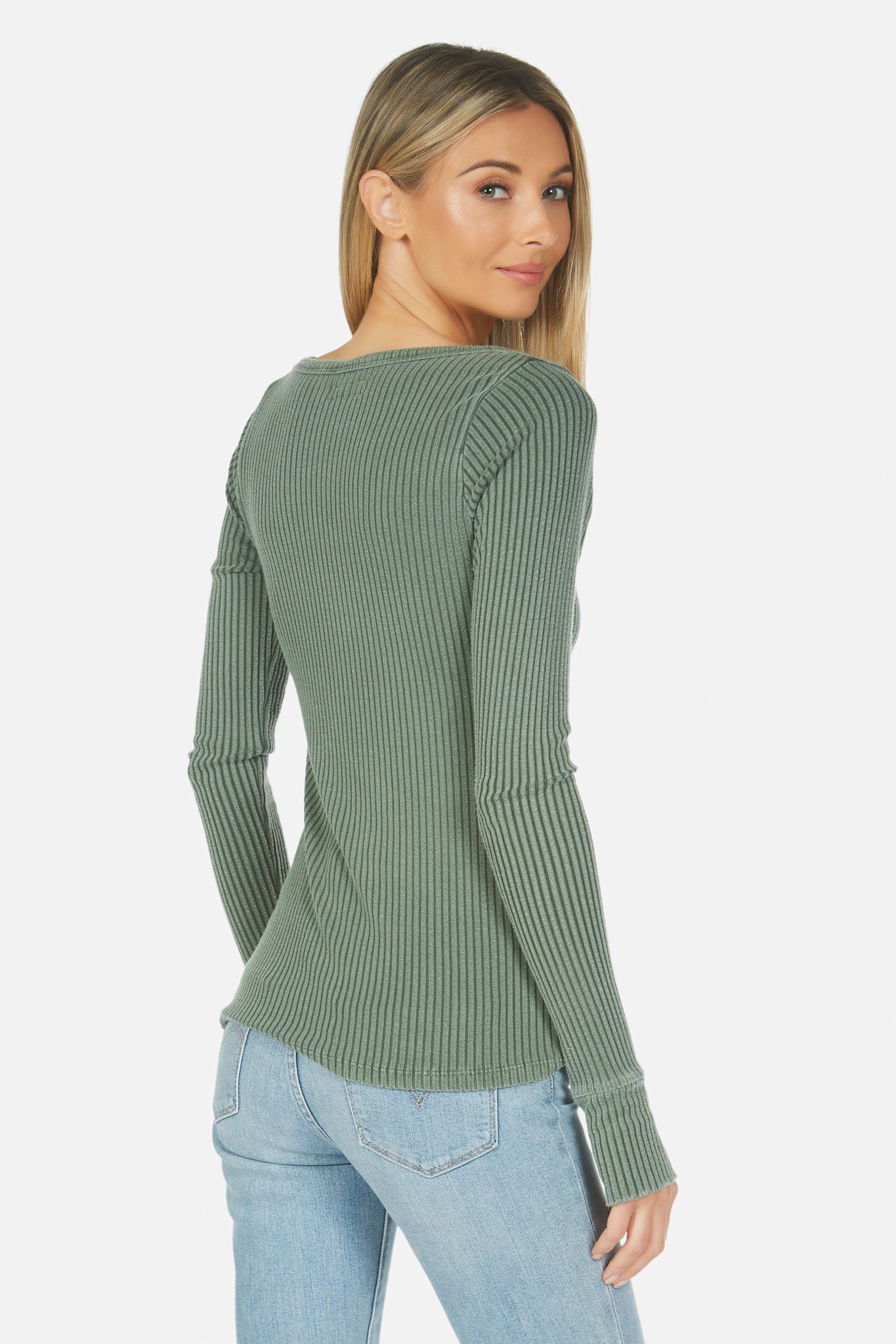 Leonard Rib Scoop Top