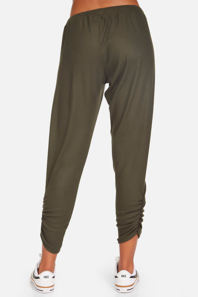 Lior Shirred Rib Pant