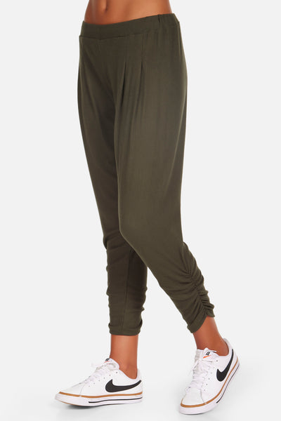 Lior Shirred Rib Pant