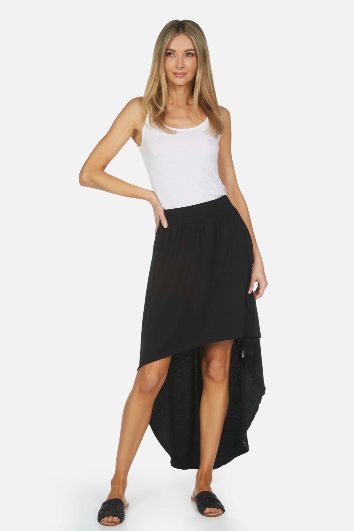 Ludo High Low Maxi Skirt