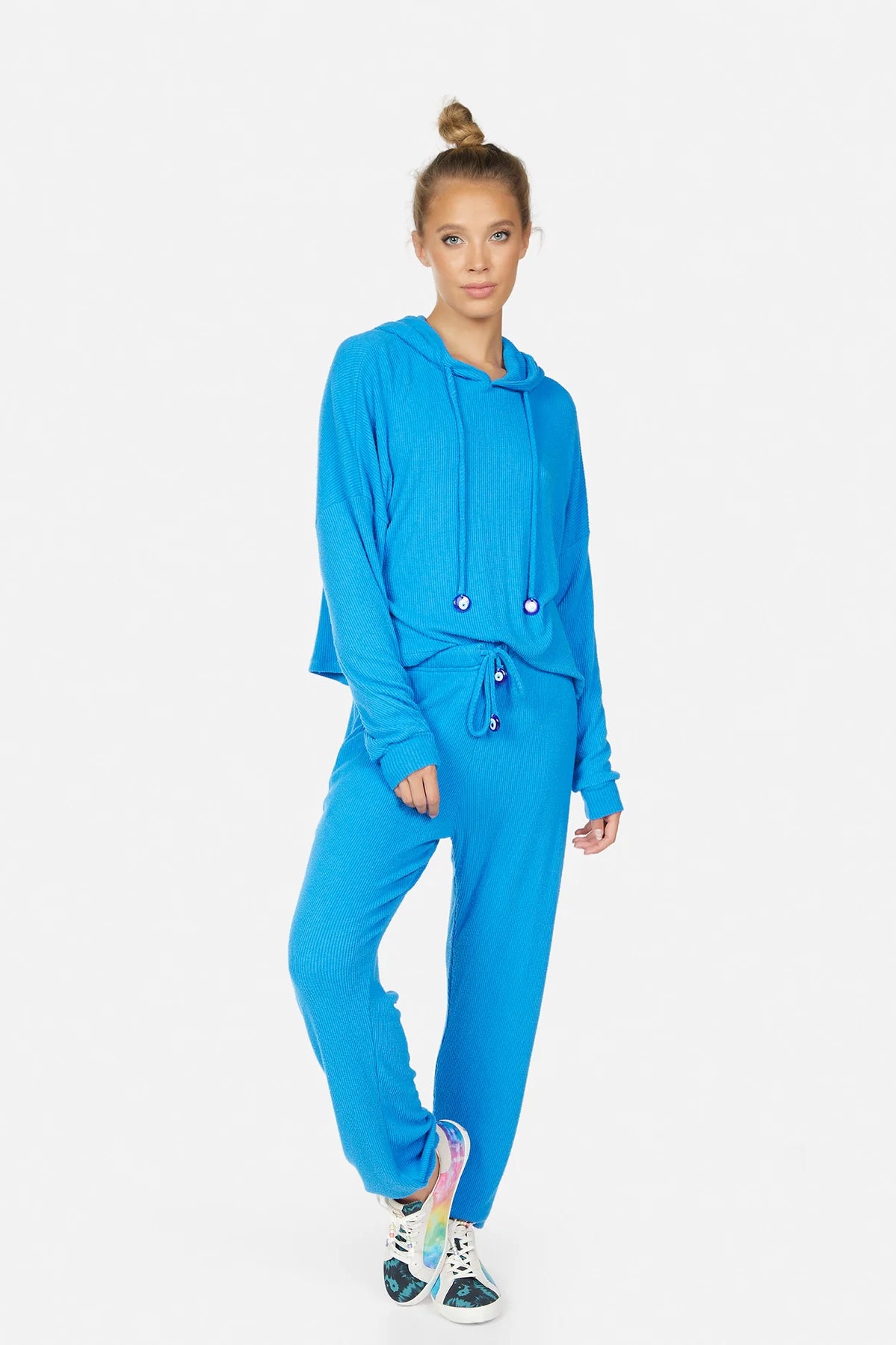 Prentiss Evil Eye Charm Hoodie