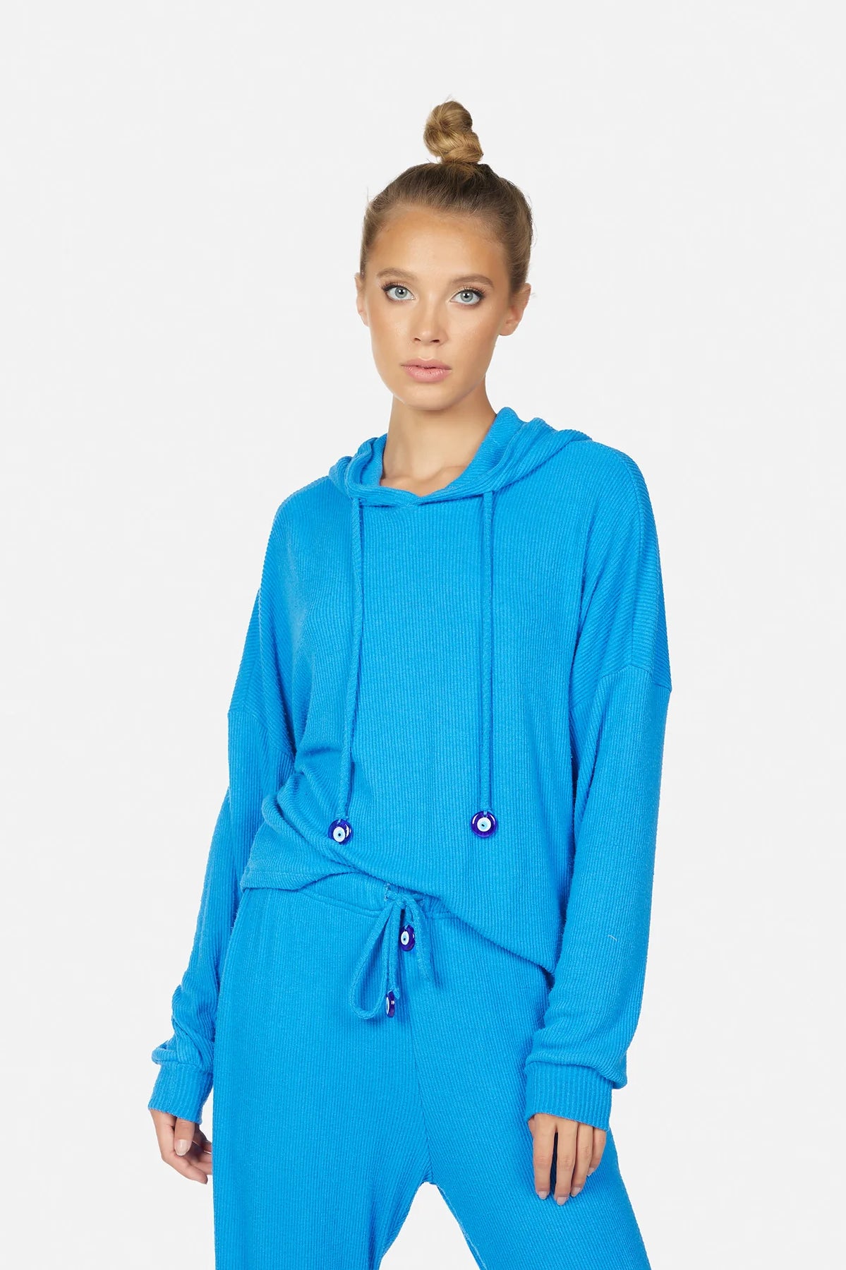 Prentiss Evil Eye Charm Hoodie