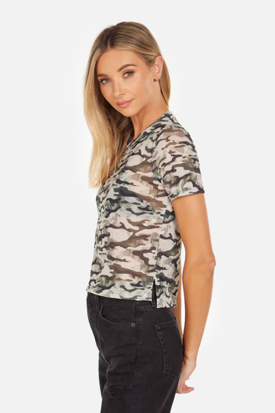 Wendell Camo Mesh Tee