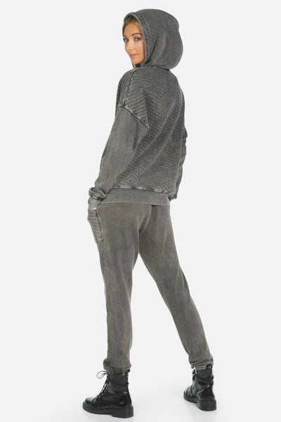 Tiberius Quilt Hoodie Sweatshirt