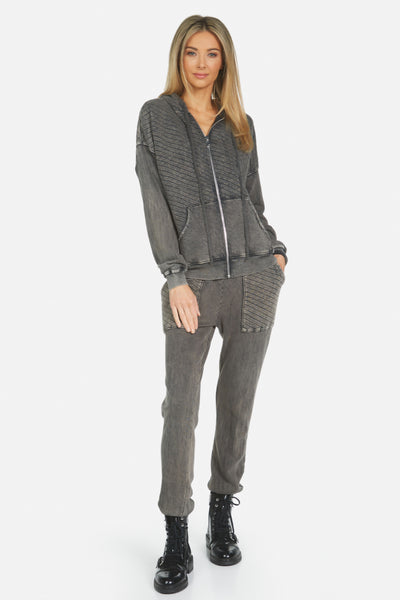 Tiberius Quilt Hoodie Sweatshirt