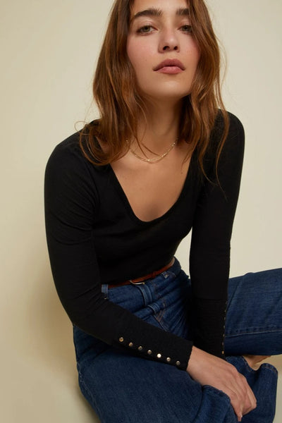 Paige Smock Cuff Tee