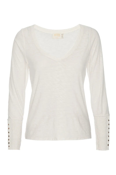 Paige Smock Cuff Tee