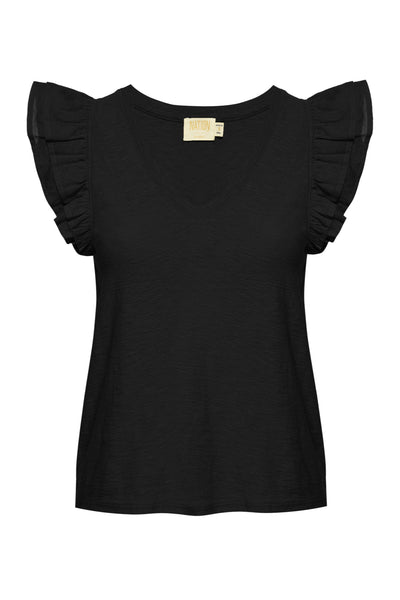 Rylan Contrast Ruffle Tank