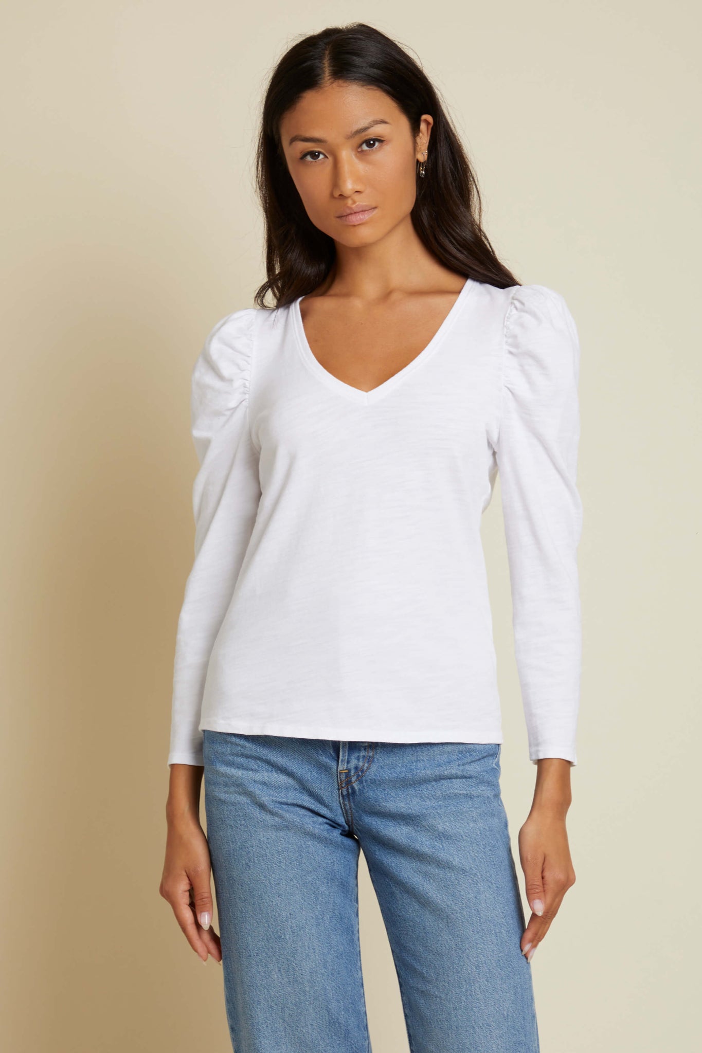 Saige V Neck Top