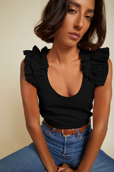 Valentina Ruffled Tank